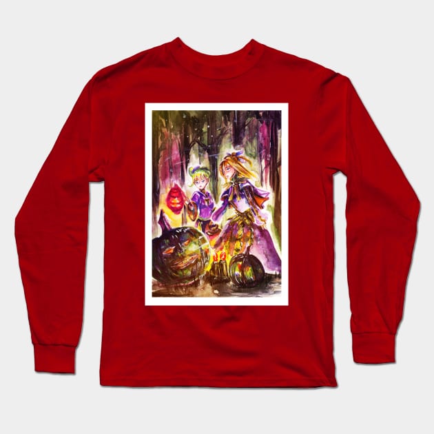 Fright Night Long Sleeve T-Shirt by Dearly Mu